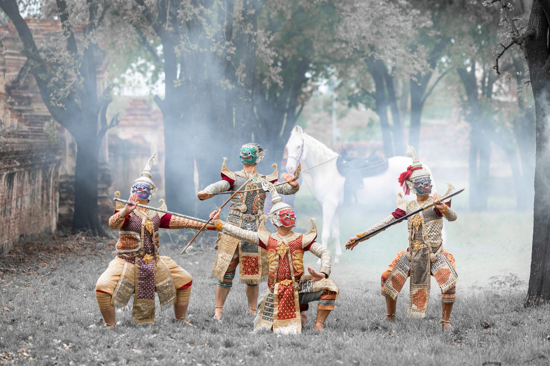 Spectacle de danse traditionnelle Khon